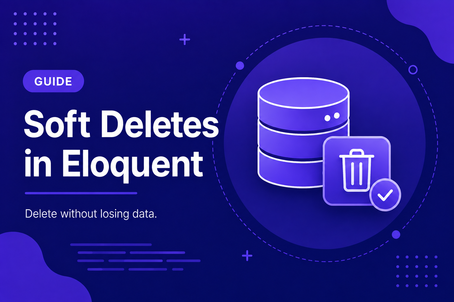 Soft Deletes in Eloquent