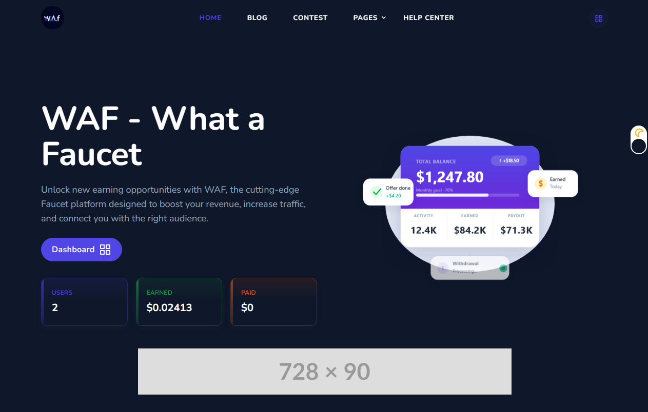 WAF Dashboard Preview